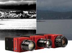 CQDセンサーを搭載したSWIRカメラ　Acuros CQDカメラシリーズ