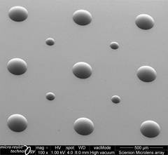 OrmoComp - optical photopolymer for micro-optics