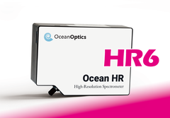 裏面入射型UV高感度・高分解能ファイバマルチチャンネル分光器 Ocean HR6