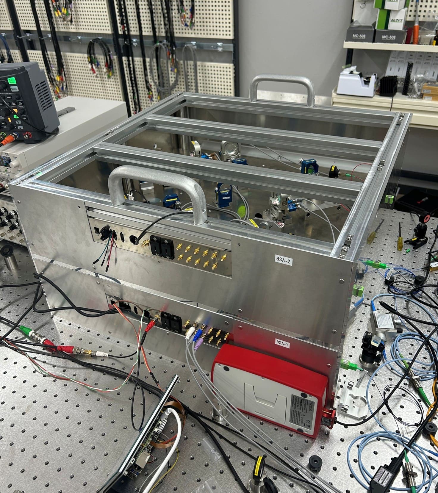 光量子コンピュータの構成モジュール