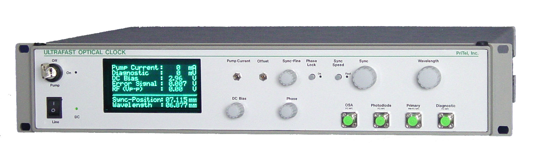 PriTel社製 Ultrafast Optical Clock