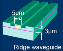 PPLN waveguide