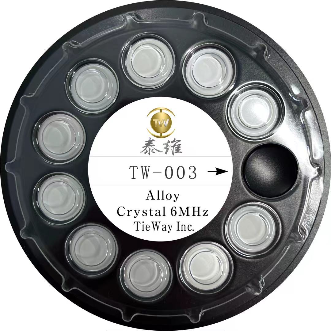 合金電極モニター水晶