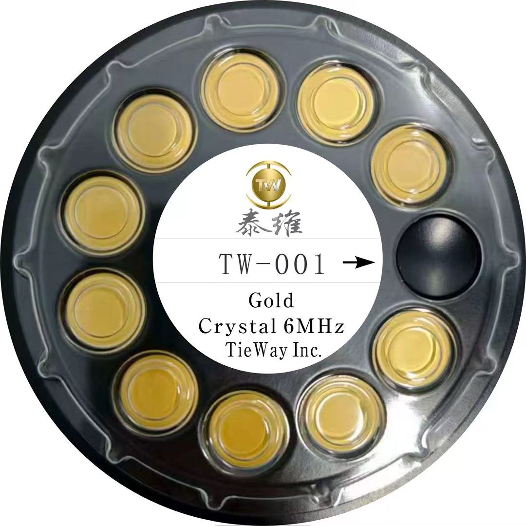 金電極モニター水晶