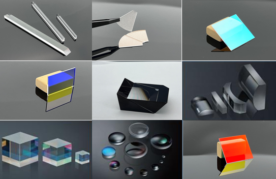 Optical components used in laser projection