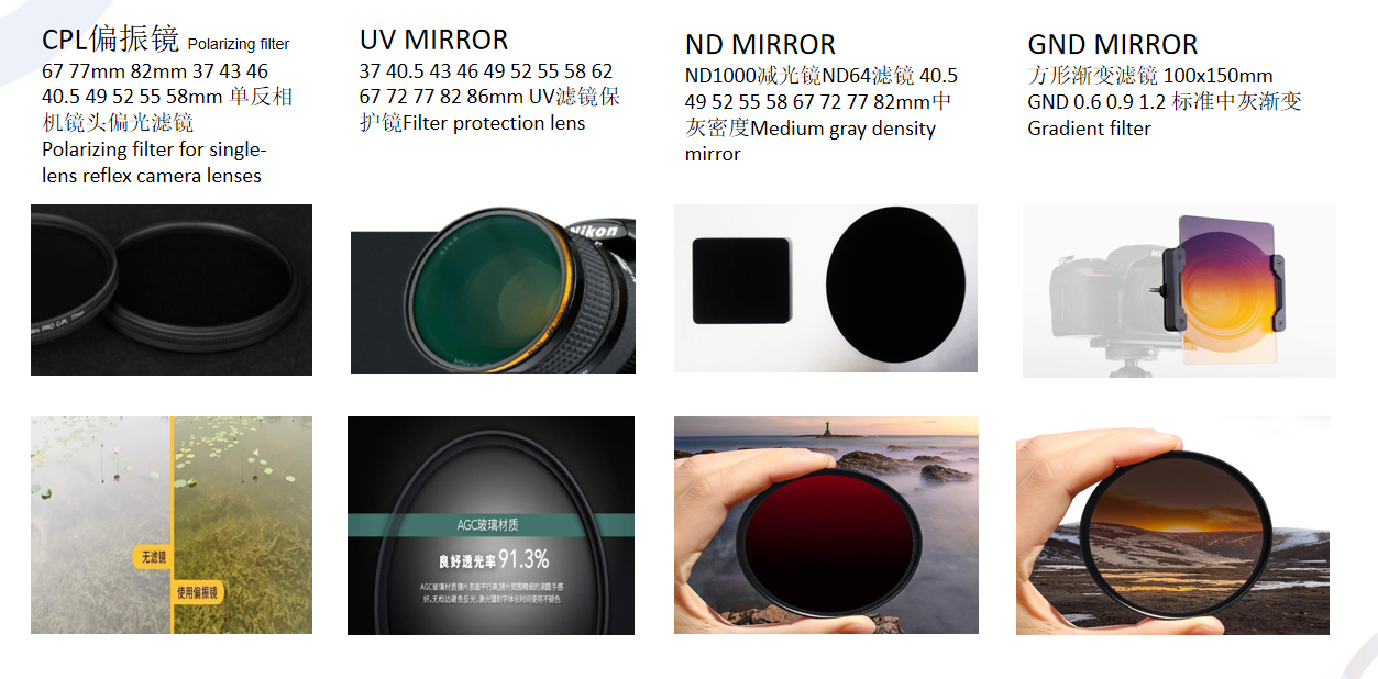 Photographic filters