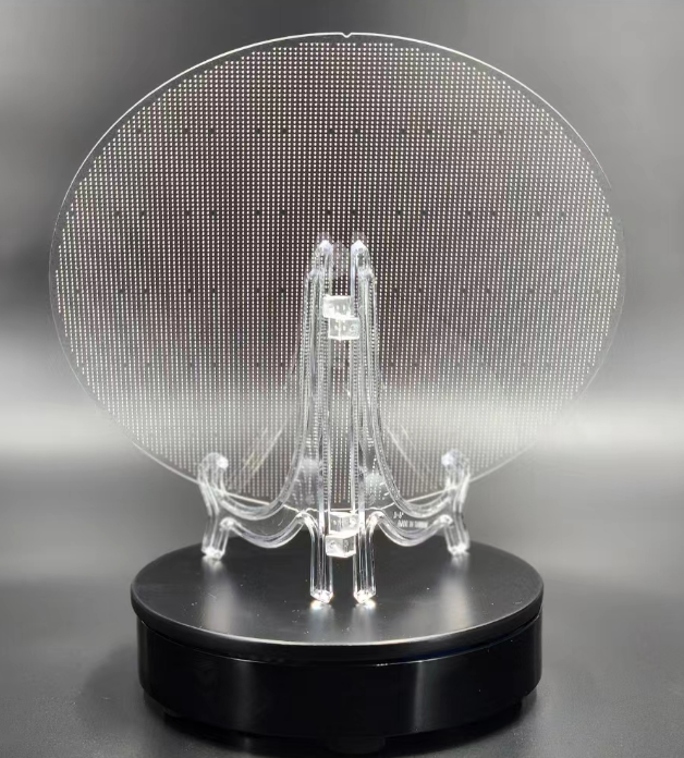 TGV glass wafer by Laser-Induced Etching (LIE)