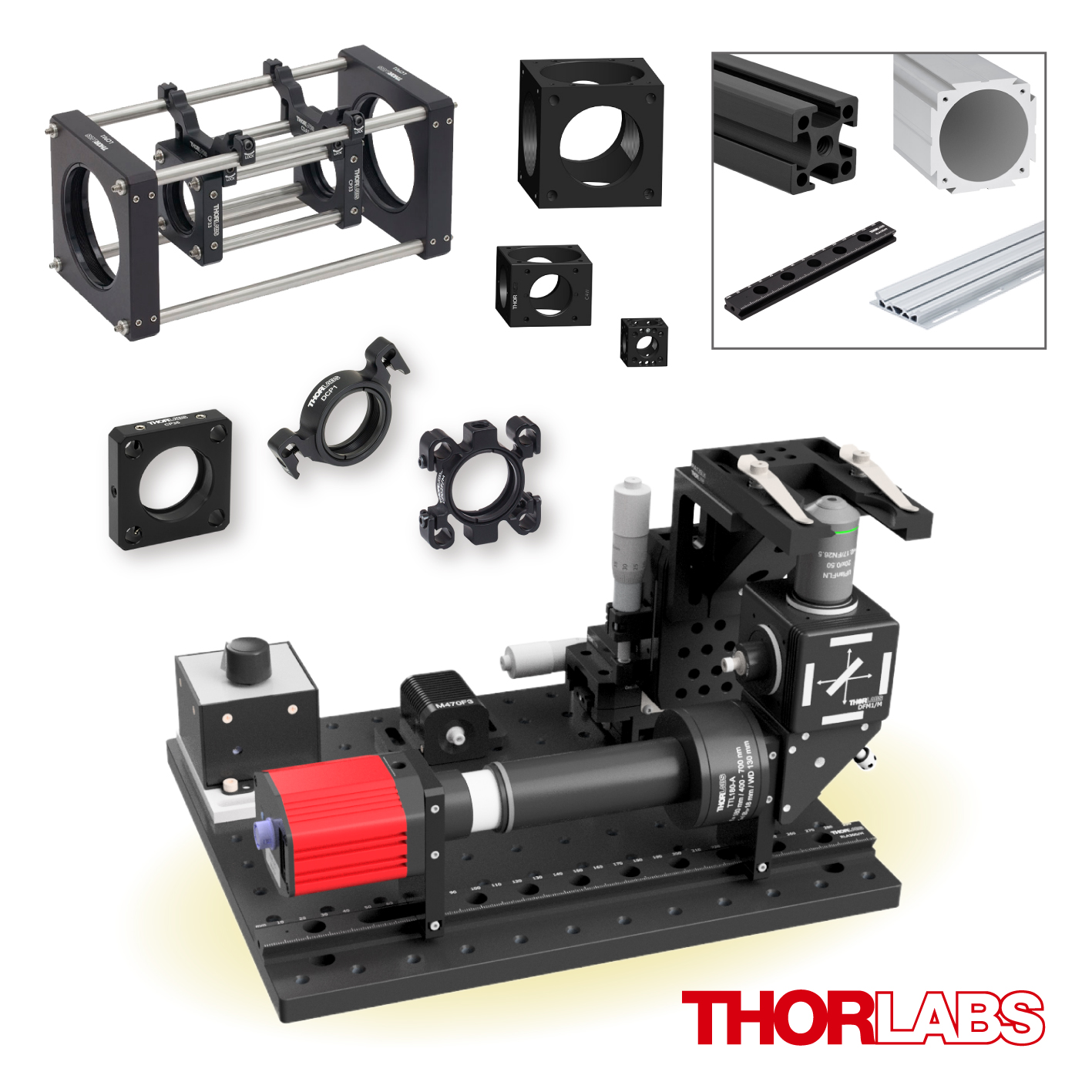 光学系自作のご提案とサポートのご案内