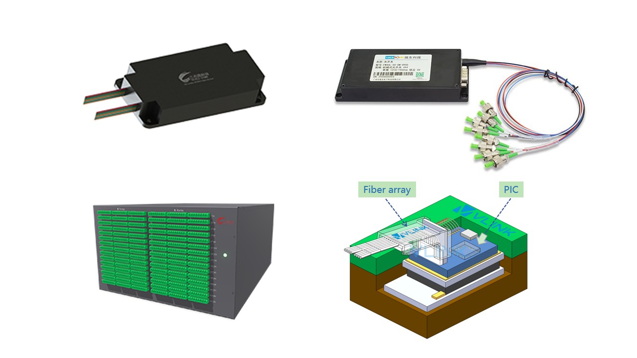 データセンター向けファイバ部品