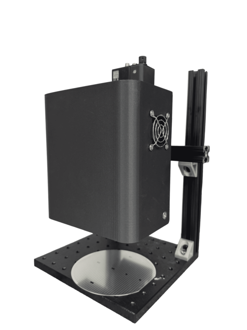 ウェハ歪み/トポグラフィ測定センサ(開発中) : パターン投影型オートコリメータ