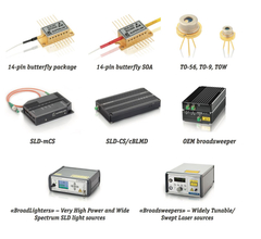 Superlum社製_広帯域SLD光源 / 波長掃引レーザ光源