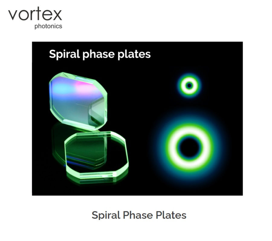 ボルテックスレンズ（スパイラル位相板）