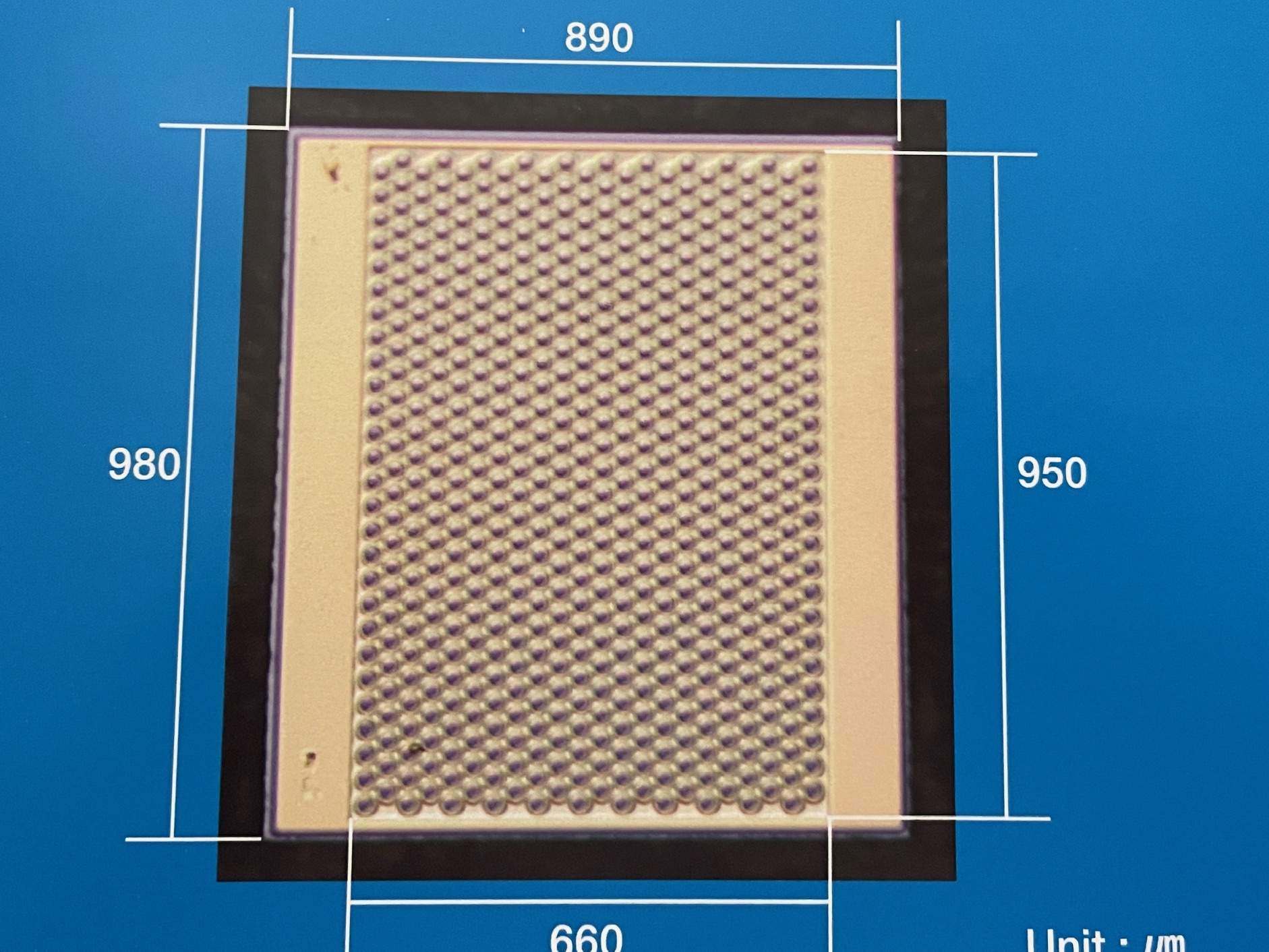 QSI GaAs Based 940nm VCSEL Array、ファンダリーサービス、