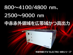 近赤外域/中赤外域スーパーコンティニューム白色光源