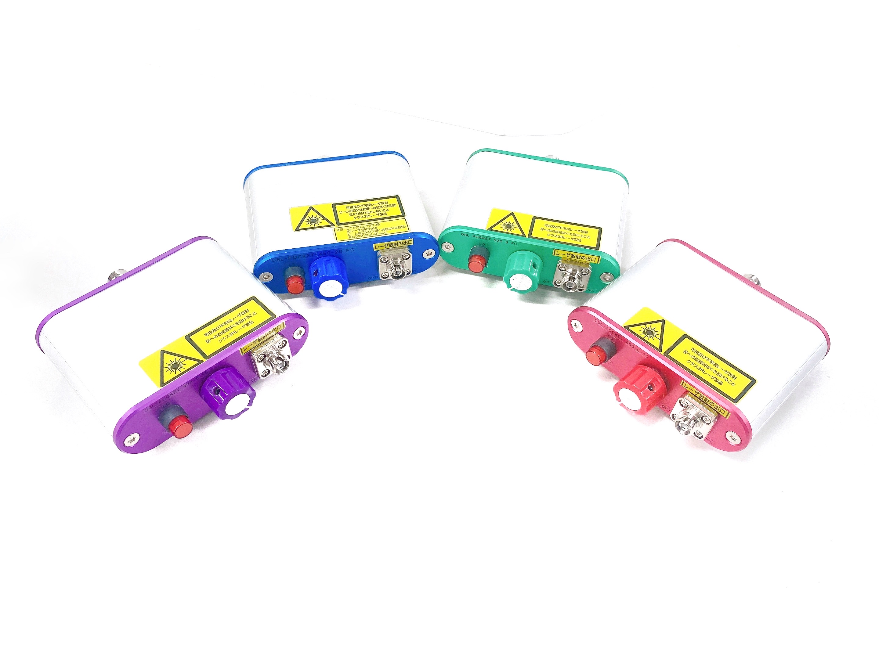 ファイバーカップリング半導体レーザー小型光源装置【自社製品】