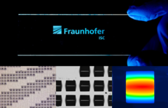 Outcoupling element made of 15.000 individual prisms written via Two-Photon-Polymerization technique in inorganic-organic hybrid polymer