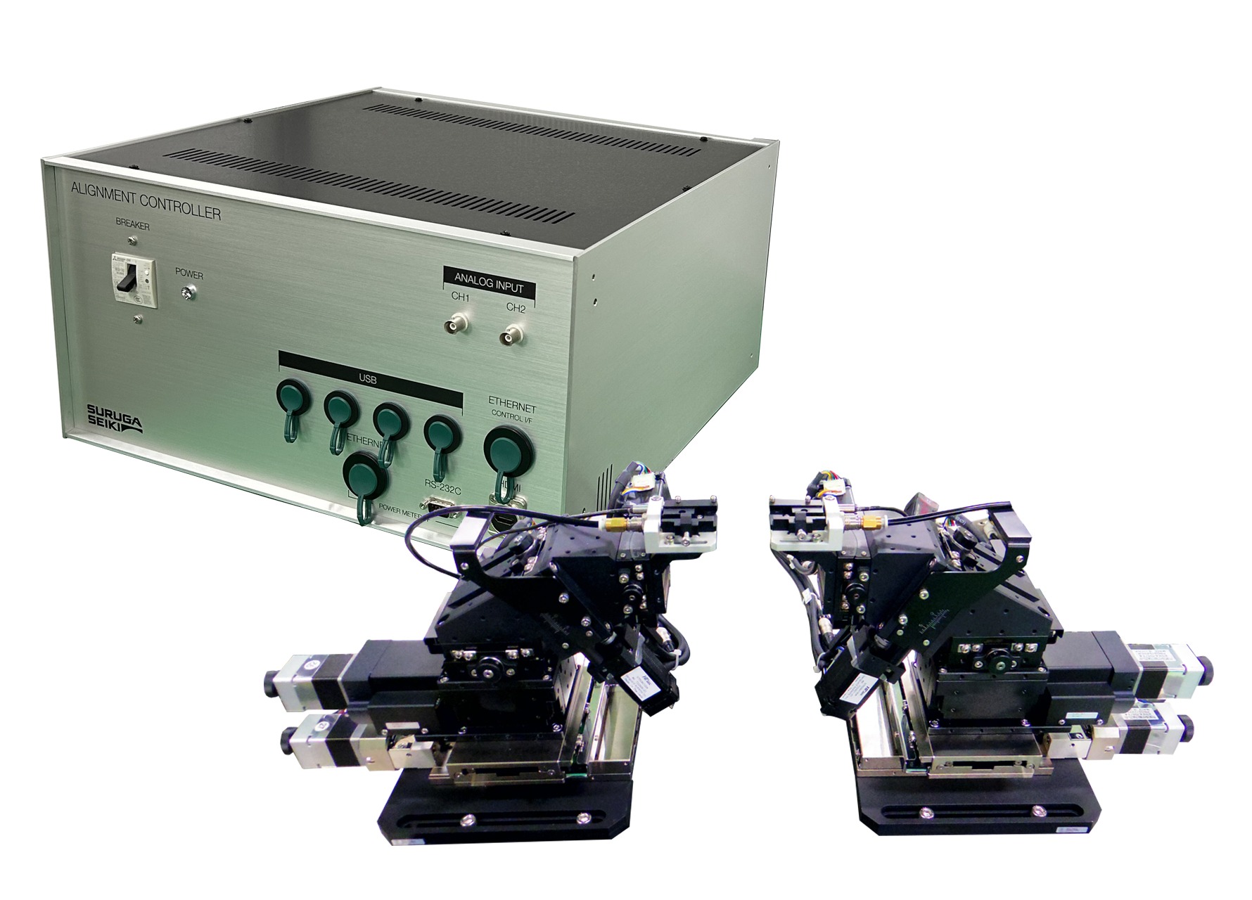 アライメントステージ＆コントローラセット　EWシリーズ