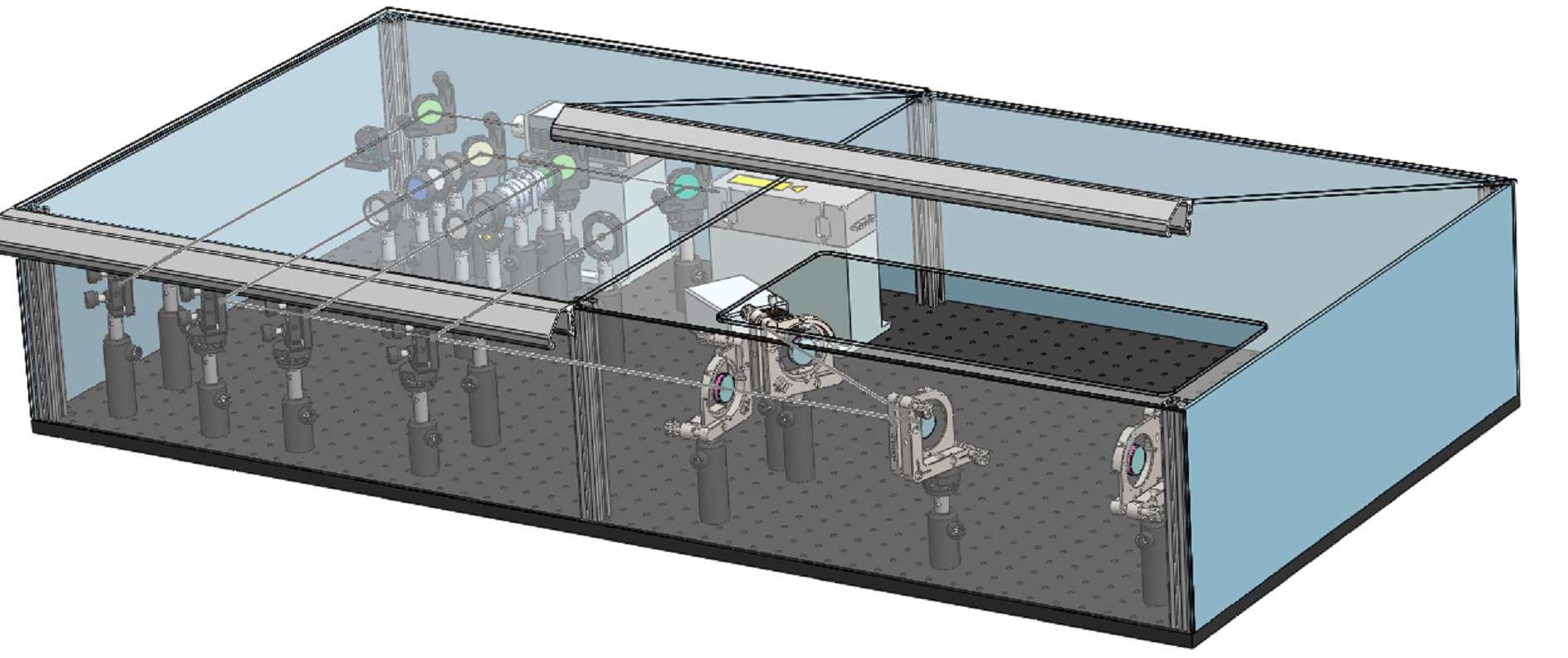 CRD reflectiviy measurement setup