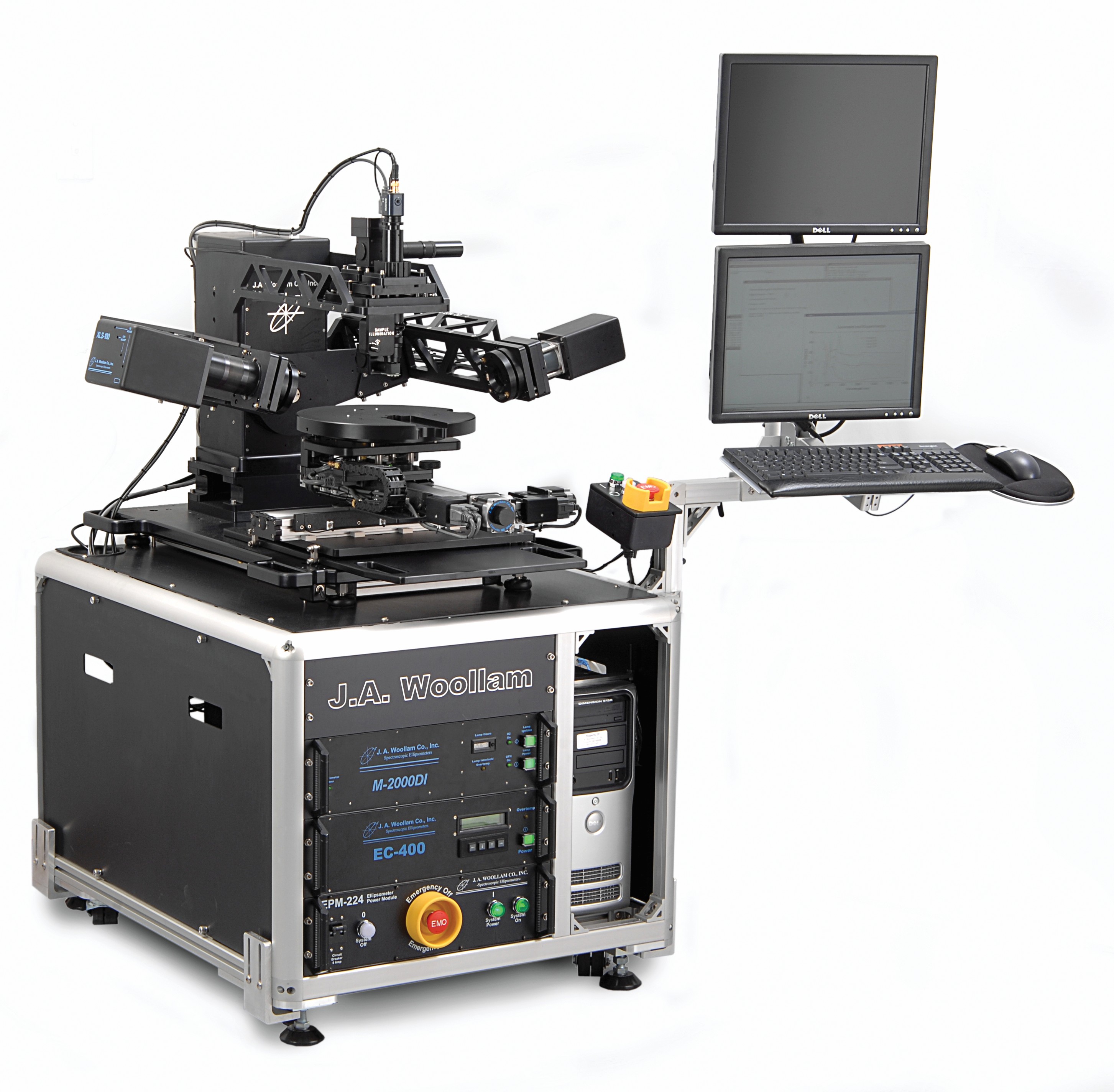 M-2000 回転補償子型高速分光エリプソメーター